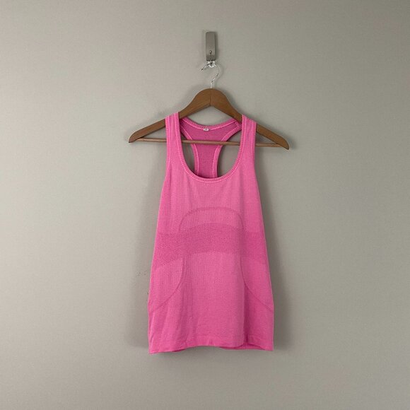 Lululemon Swiftly Tech Racerback Tank Paris Pink Size 8 - Picture 1 of 6